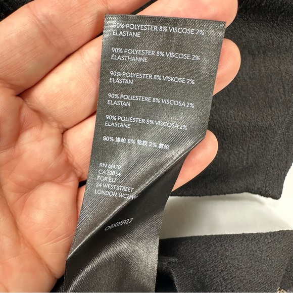 Free People Sz XL Terri Bubble Sleeve V Neck Blouse - Picture 10 of 11